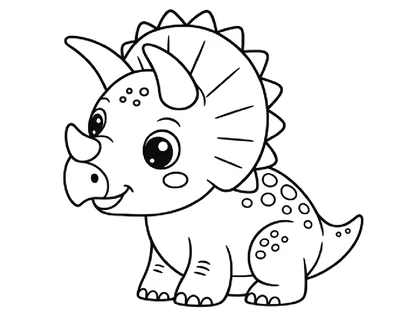 desenhos de dinossauros para colorir para imprimir e colorir - imagem 7